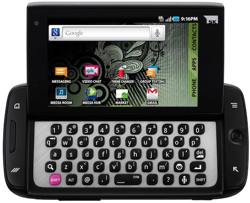 T-Mobile Sidekick 4G by Samsung - front open