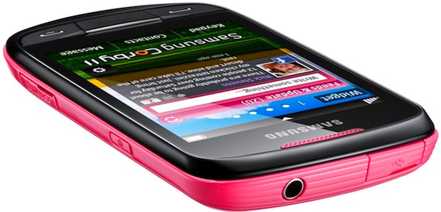 Samsung Corby II Smartphone - Pink