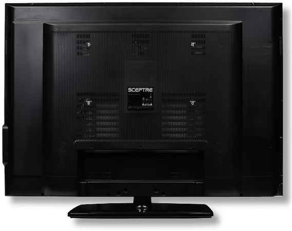 Sceptre X460BV-FHD LCD HDTV - Back