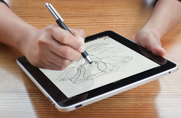 Wacom Bamboo Stylus for iPad in hand