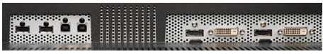 NEC MultiSync MD301C4 30-inch LCD Monitor - inputs