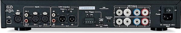 NHT XdA Amplifier - Back