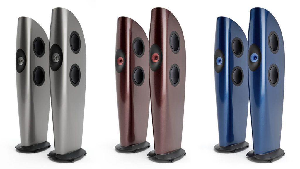 KEF Unveils Bold New Color Options for Its Flagship Blade Speakers ...