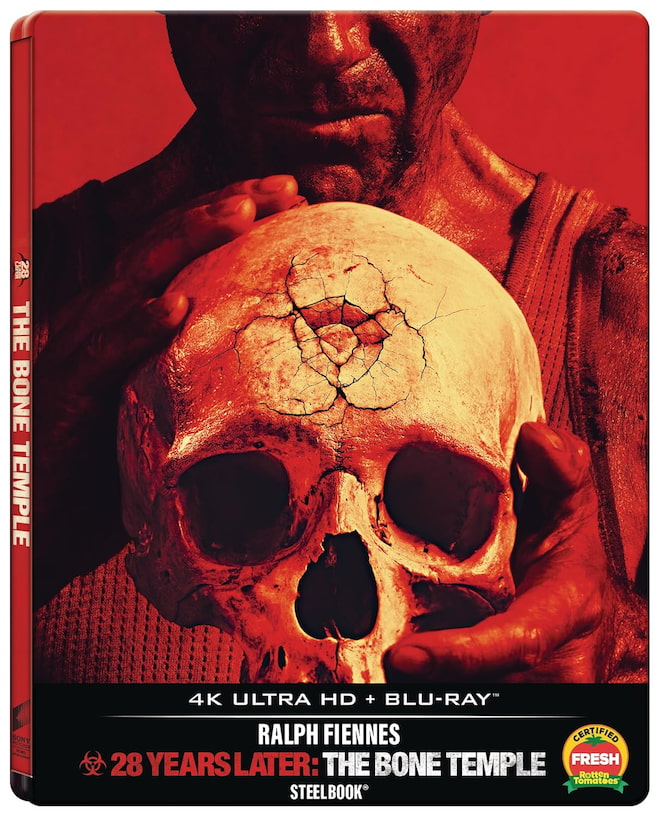 28 Years Later: The Bone Temple 4K UHD Blu-ray Steelbook Front Cover