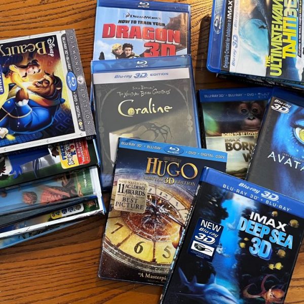 My 3D Blu-ray Disc Collection
