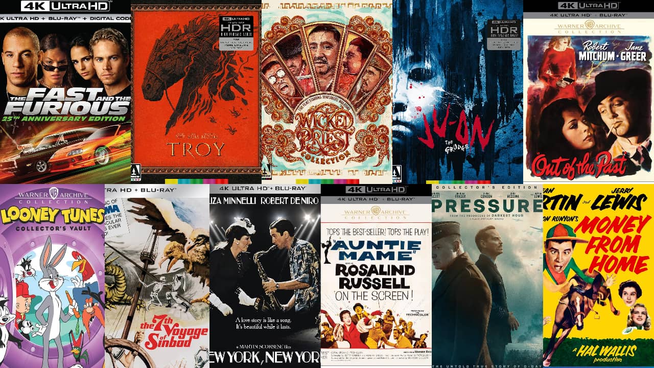 4K Ultra HD Blu-ray Movies September 2026