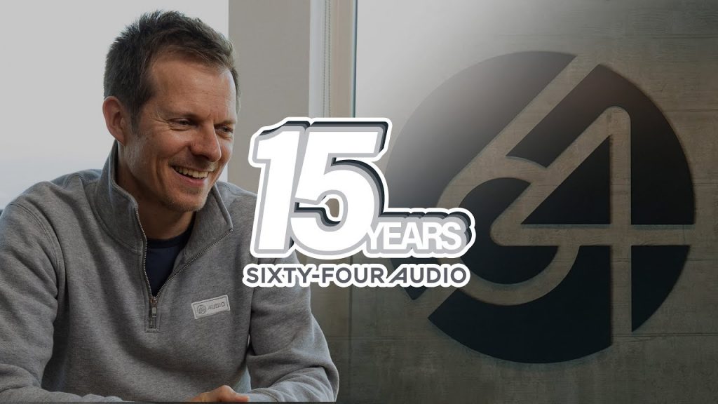 64 Audio Celebrates 15 Years with founder and CEO Vitaliy Belonozhko