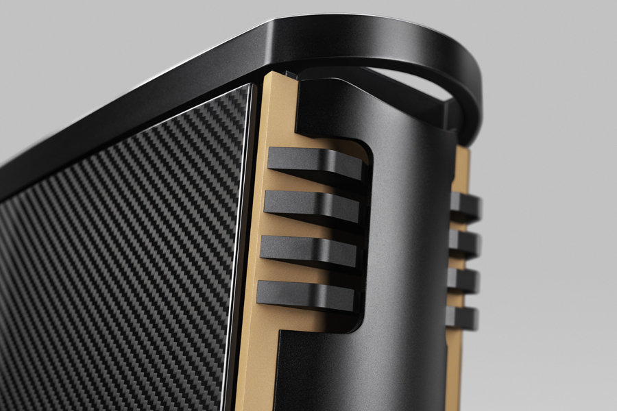 Aavik M-880 Mono Amplifier Front Cabinet Design