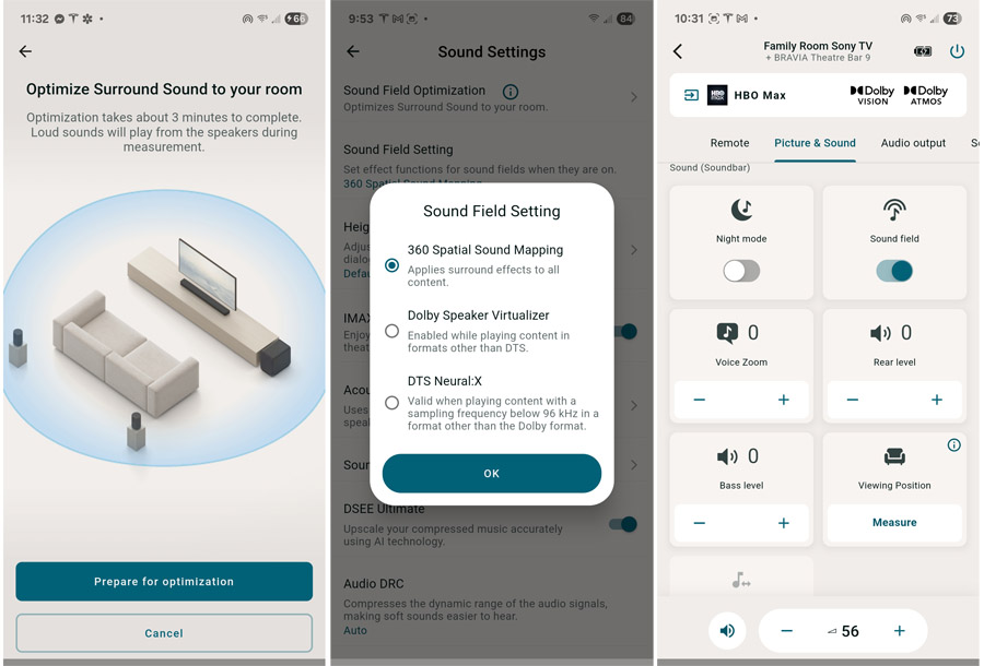 BRAVIA BAR 9 settings x 3 900px
