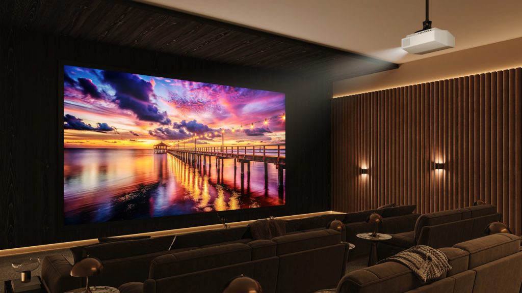 Sony BRAVIA Projector 8 in situ.