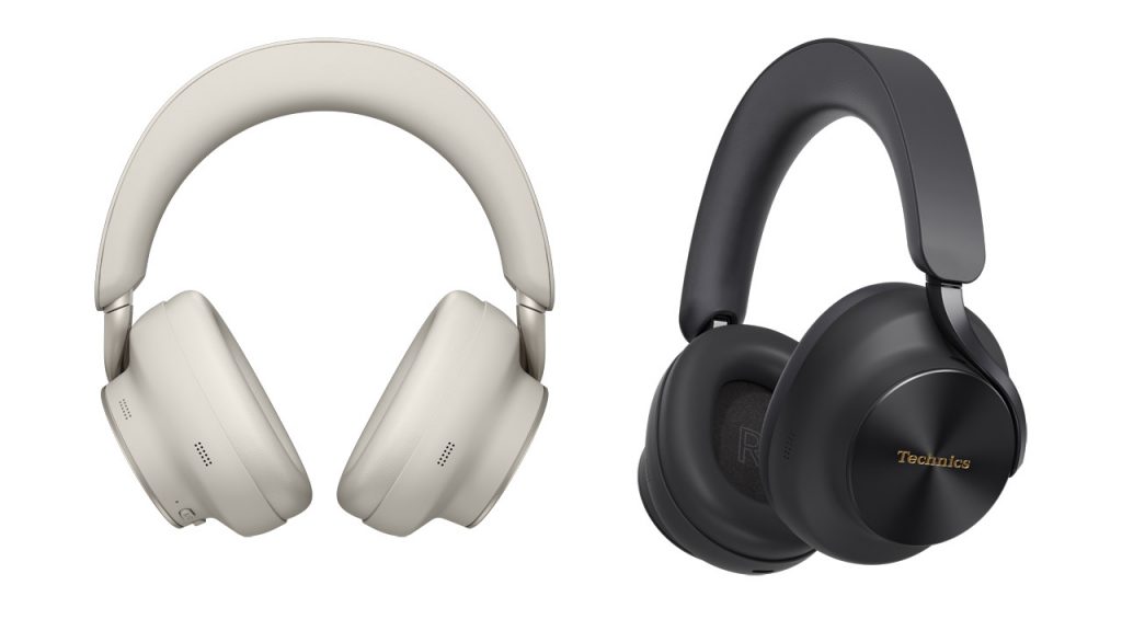 Technics EAH-A1000 over ear wireless headphones.