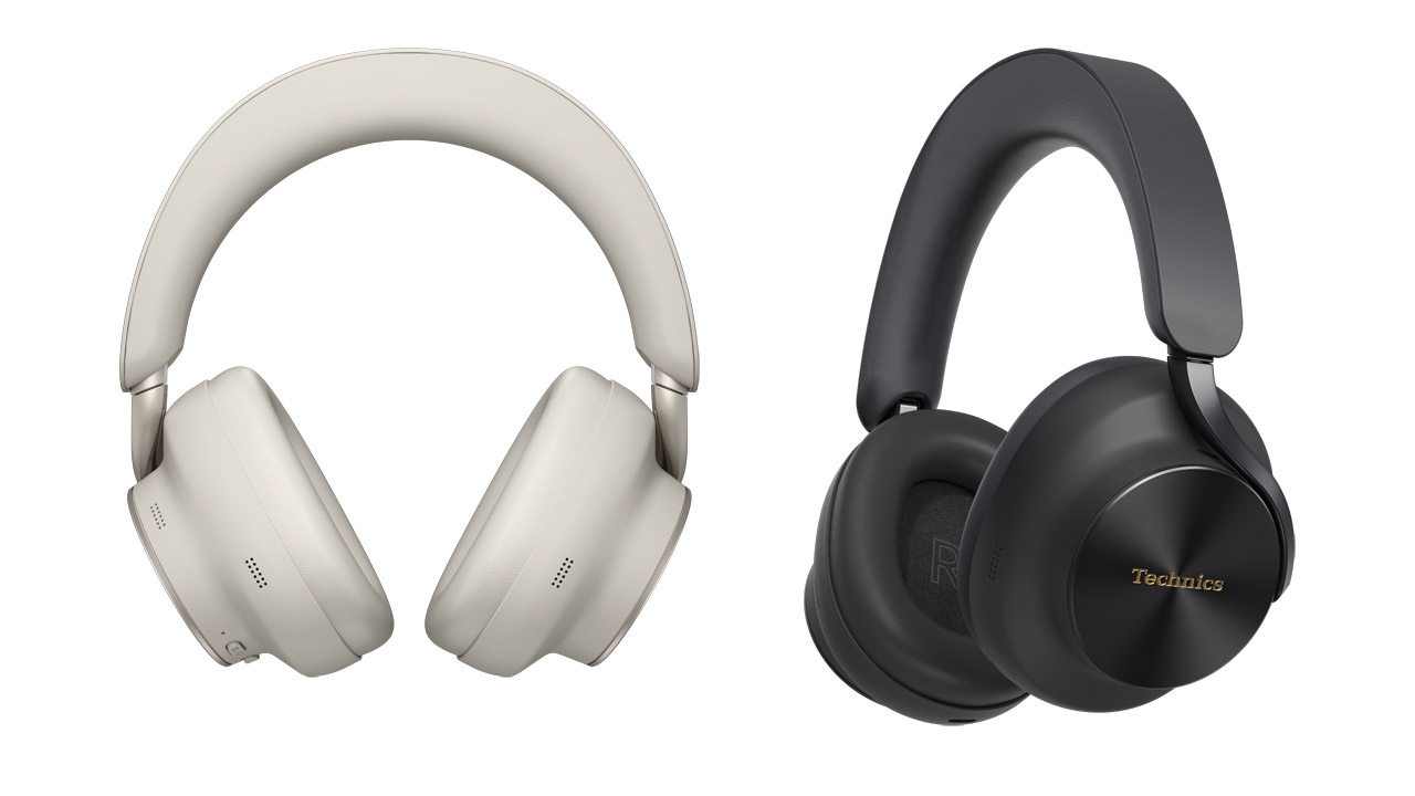 Technics EAH-A1000 over ear wireless headphones.