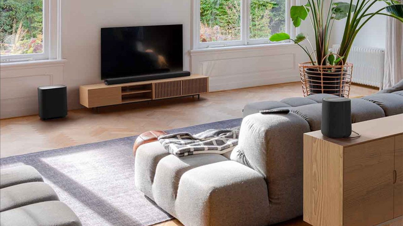 Harman Kardon Enchant 1100 soundbar system.