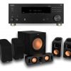 Onkyo/Klipsch A/V receiver and speakers combo bundle.
