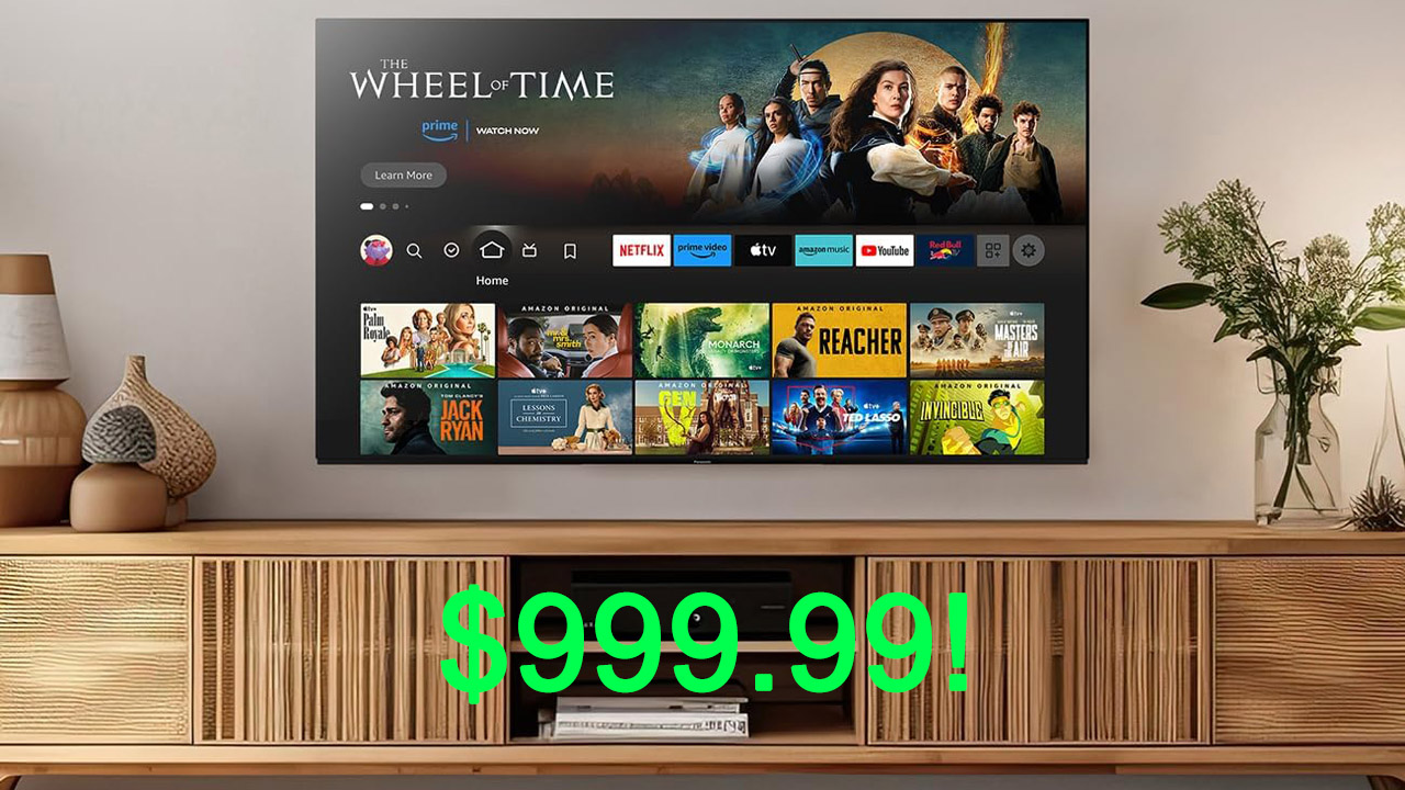 65-inch Panasonic OLED TV for $999!
