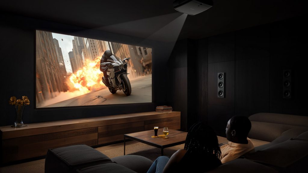Epson ProCinema LS9000 projector.