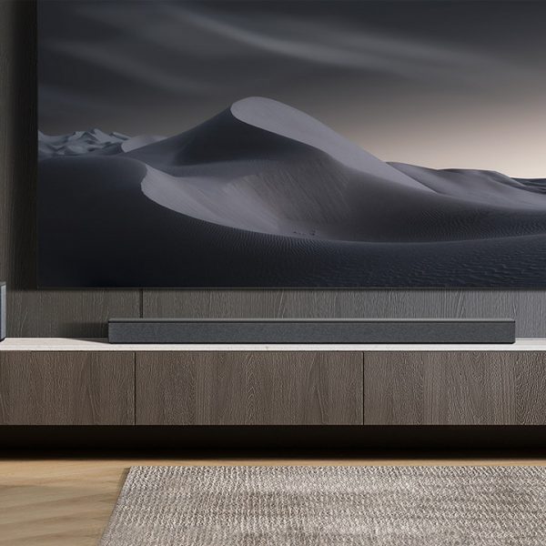 TCL Q85H Dolby Atmos soundbar system.