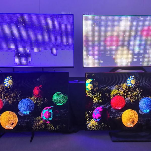 Sony True RGB TV compared to BRAVIA 9 Mini LED TV.