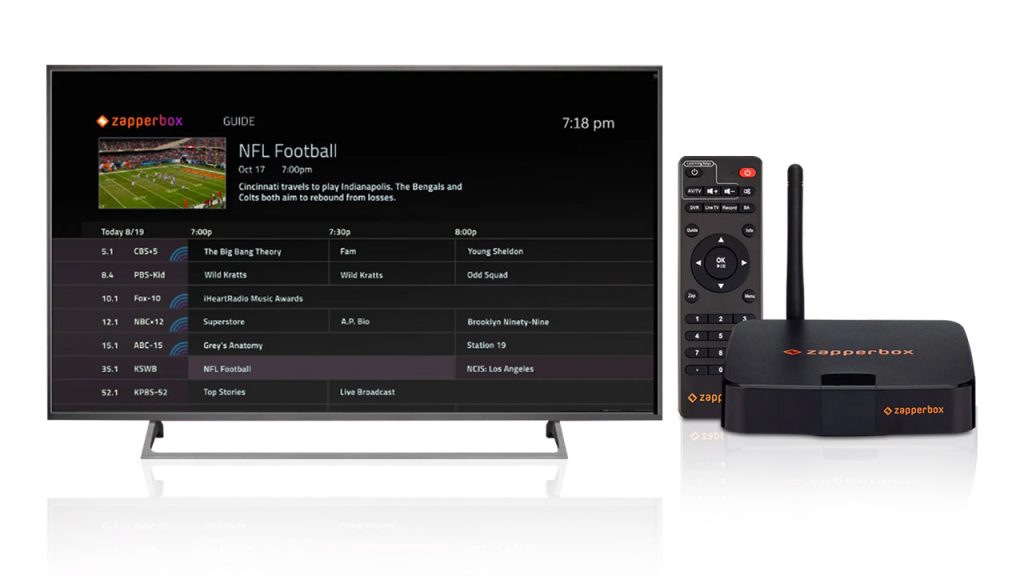 ZapperBox ATSC 3.0 NextGen TV Tuner and DVR