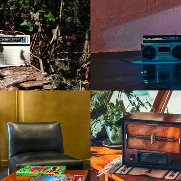 A.bsolument Vintage Bluetooth Radios Collage