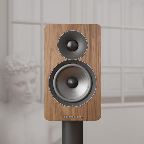 2026 Acoustic Energy AE Active Bookshelf Speakers in Walnut