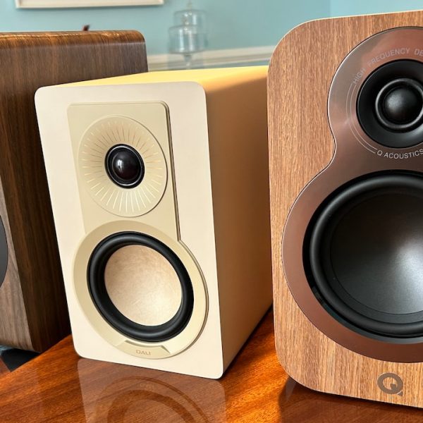 Acoustic Energy AE100 MK2, DALI KUPID and Q Acoustics 3020c bookshelf speakers