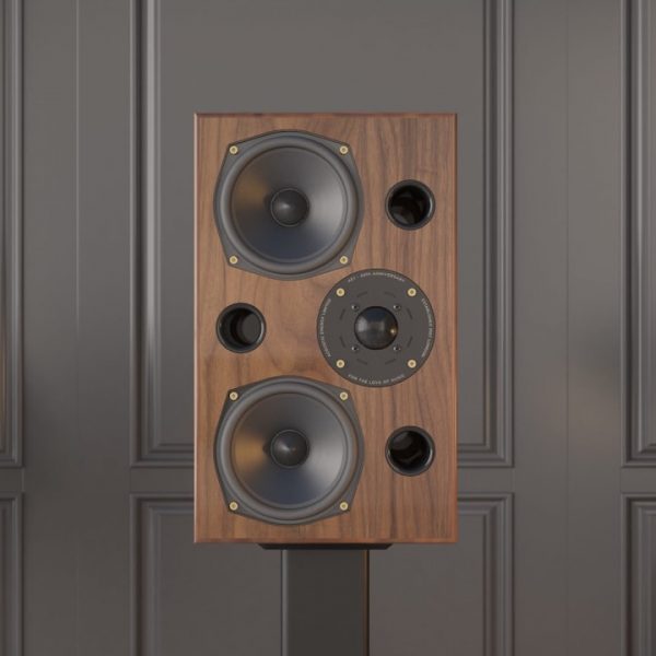 Acoustic Energy AE2 40th Anniversary Loudspeaker in Walnut Front