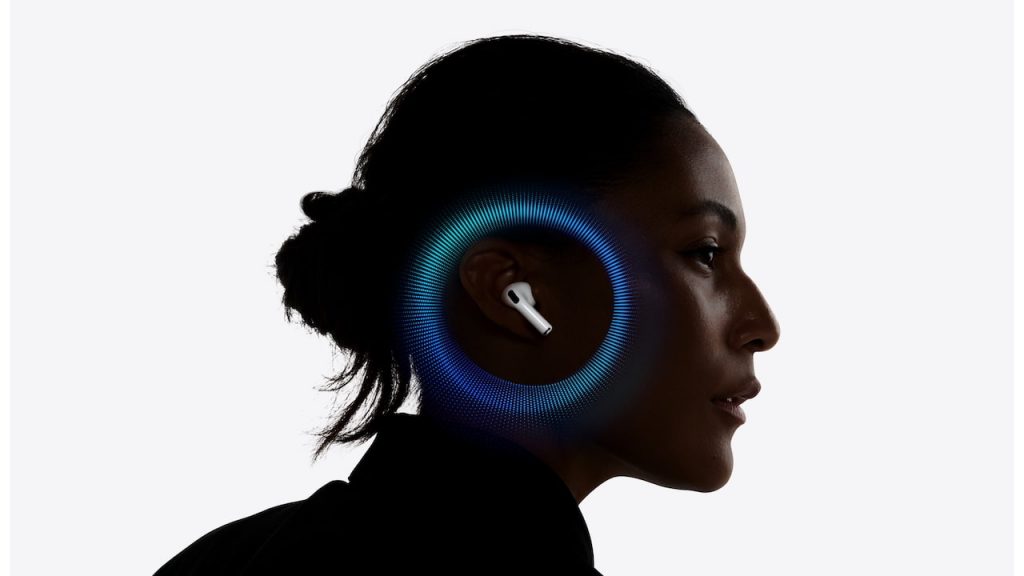 Apple AirPods Pro 3 (2025 Model) woman profile view