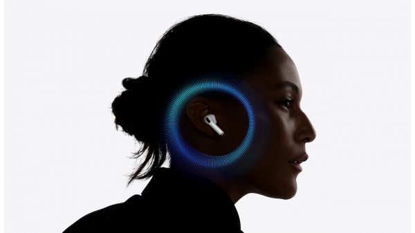 Apple AirPods Pro 3 (2025 Model) woman profile view
