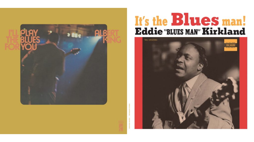 Albert King and Eddie Kirkland Vinyl Reissues Bluesville Records