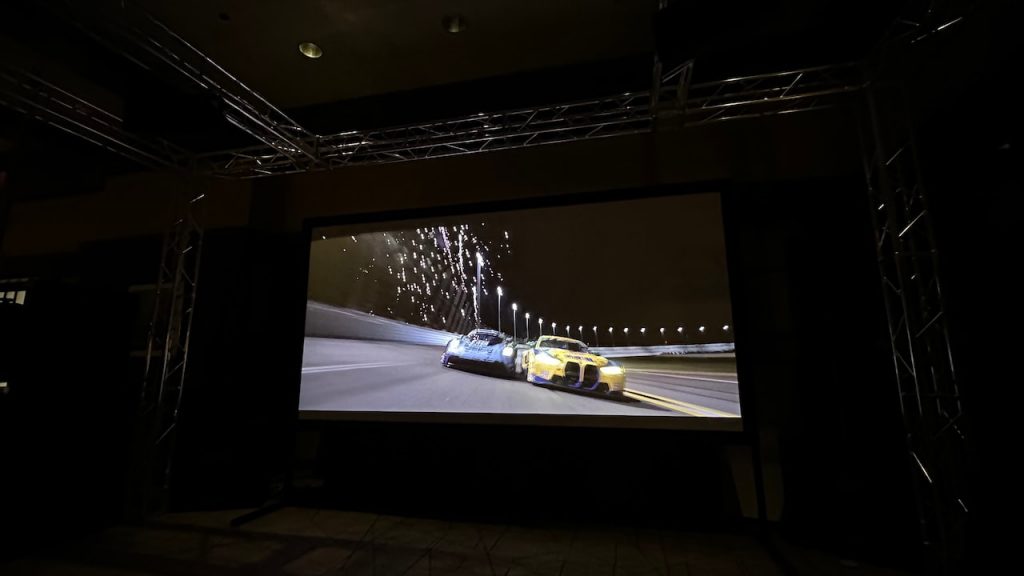 Alcon Audio 11.8.6 Home Theater System at Southwest Audio Fest 2026 showing F1