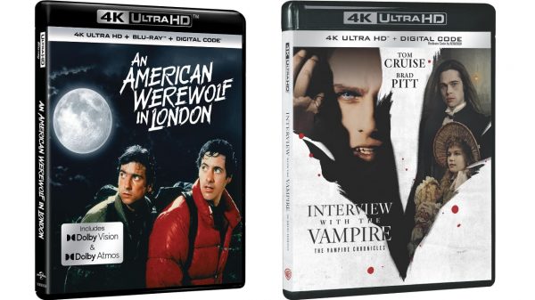 An American Werewolf in London and Interview with the Vampire 4K UHD Blu-ray Discs