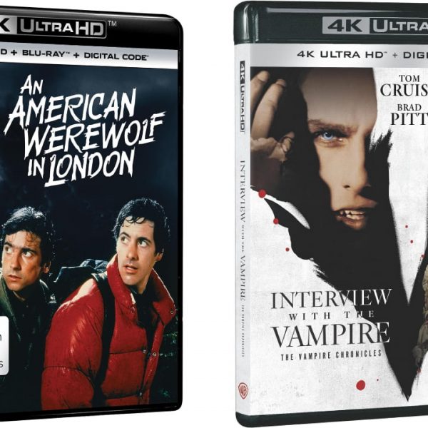 An American Werewolf in London and Interview with the Vampire 4K UHD Blu-ray Discs