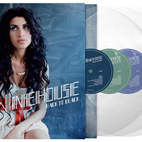 Amy Winehouse Back to Black 20th Anniversary Edition 3-LP Clear Set