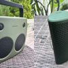Andover Audio FreePlay vs. KEF Muo portable Bluetooth Speakers
