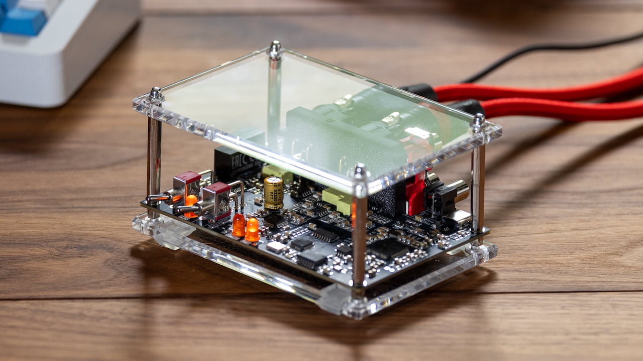 Apos x Geshelli Merlin AKM Desktop DAC