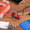 Apos Audio Rock Lobster IEMs with Package