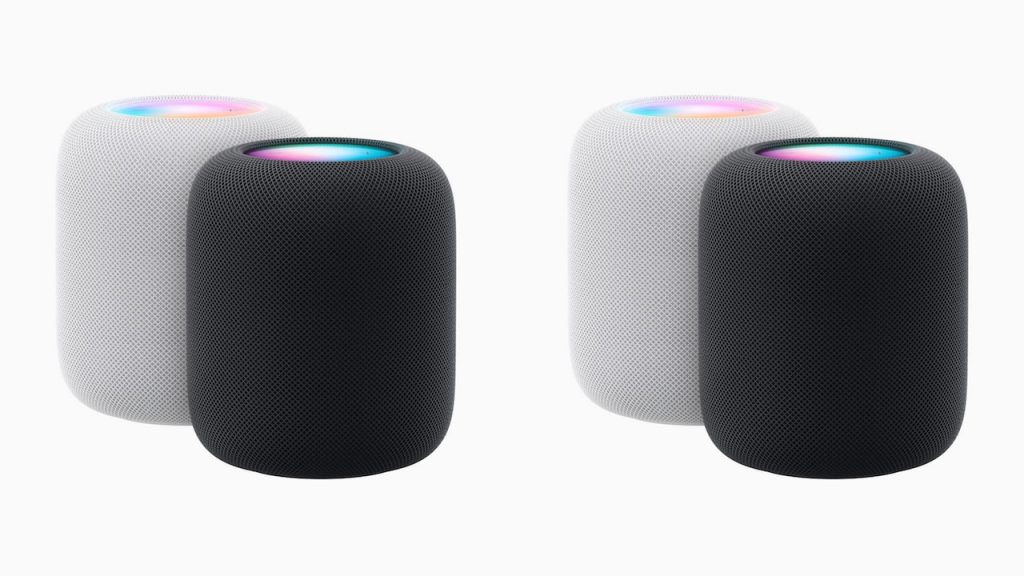 Four Apple HomePods