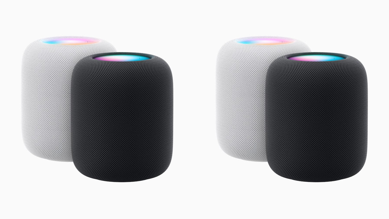 Four Apple HomePods