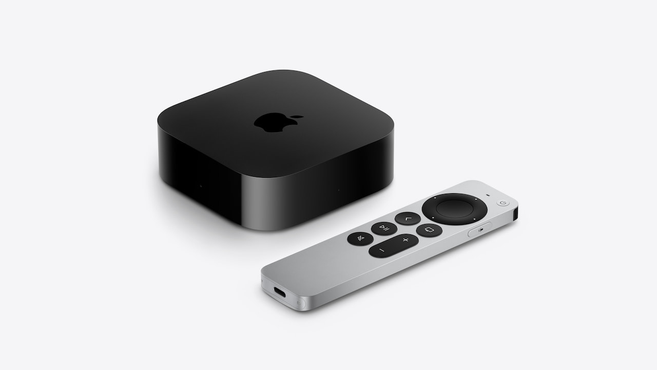 Apple TV 4K 2026 with remote control