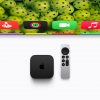 2026 Apple TV 4K Top View with Partial Screen