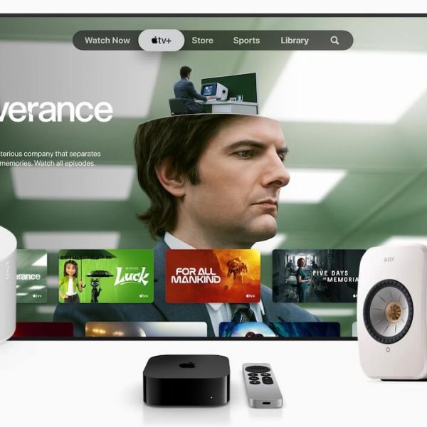 AppleTV 4K with Sonos and KEF AirPlay 2 Wireless Speakers