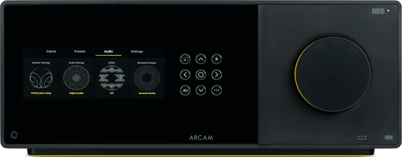 arcam-radia-ava15-front-display