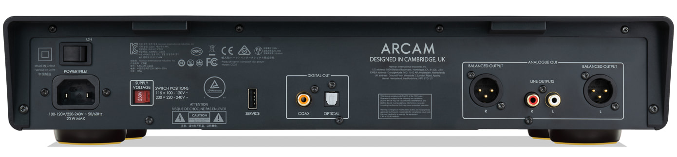 arcam-radia-cd25-rear
