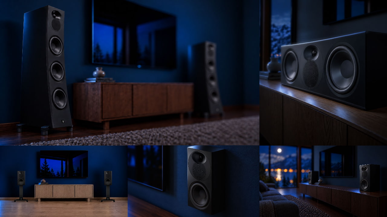 2026 Arendal Sound 1610 Black Edition Loudspeakers
