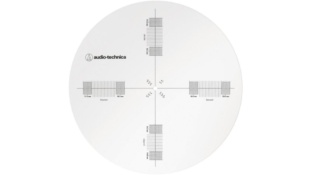 Audio-Technica AT-CAP4 Multi-Function Cartridge Alignment and Stroboscope Disc
