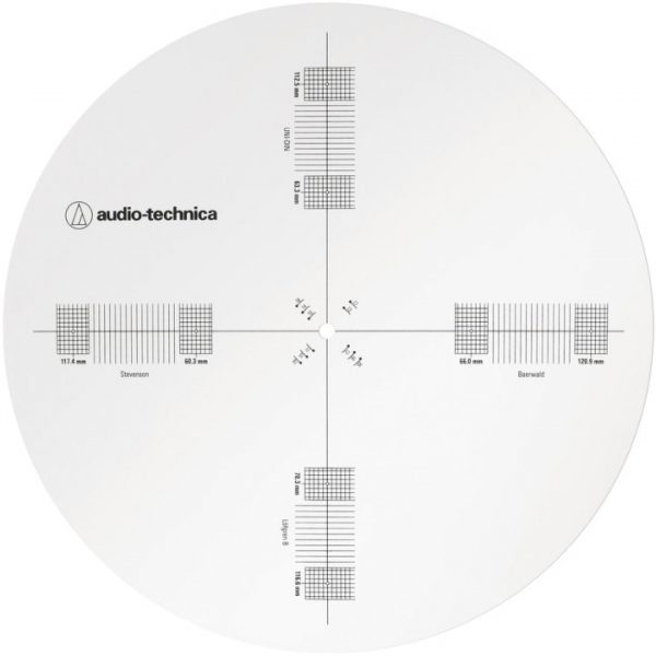 Audio-Technica AT-CAP4 Multi-Function Cartridge Alignment and Stroboscope Disc