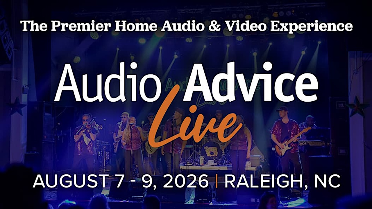 Audio Advice Live 2026 Banner