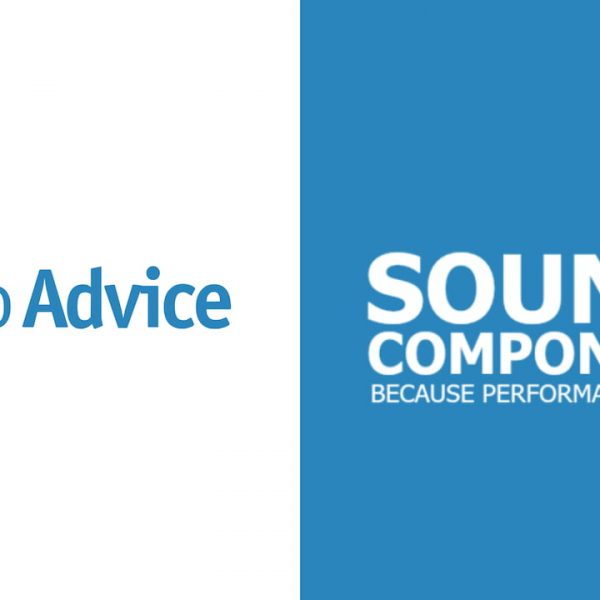 Audio Advice and Sound Components logos