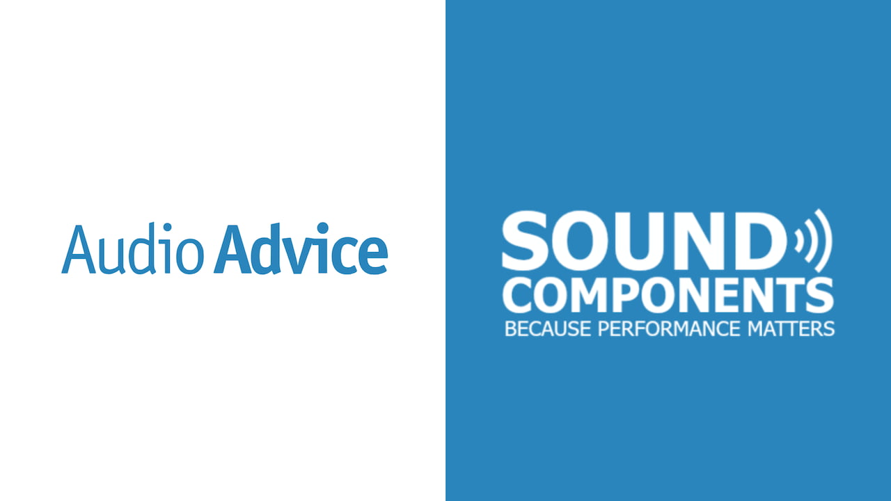 Audio Advice and Sound Components logos